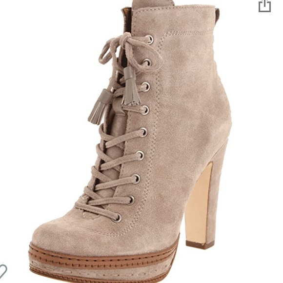 Juicy Couture Shoes - Juicy Couture Madras Suede Bootie
